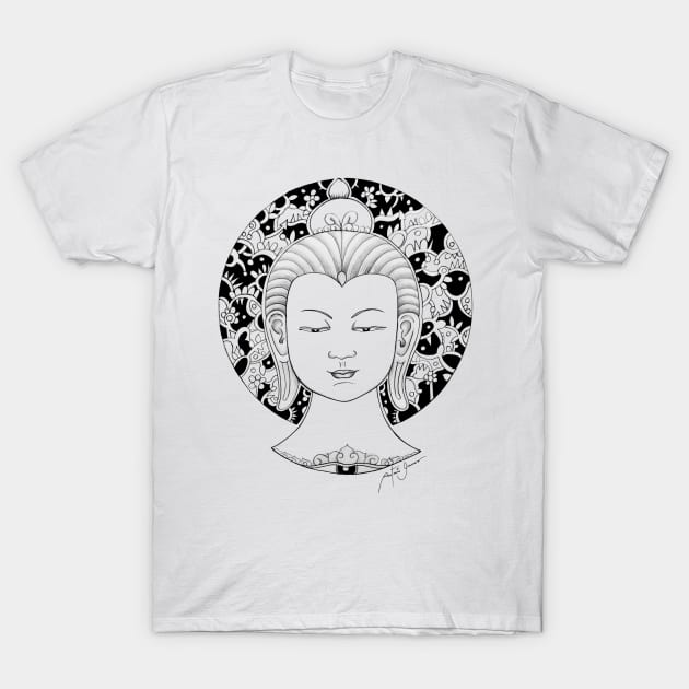 Buddha T-Shirt by guerreroart